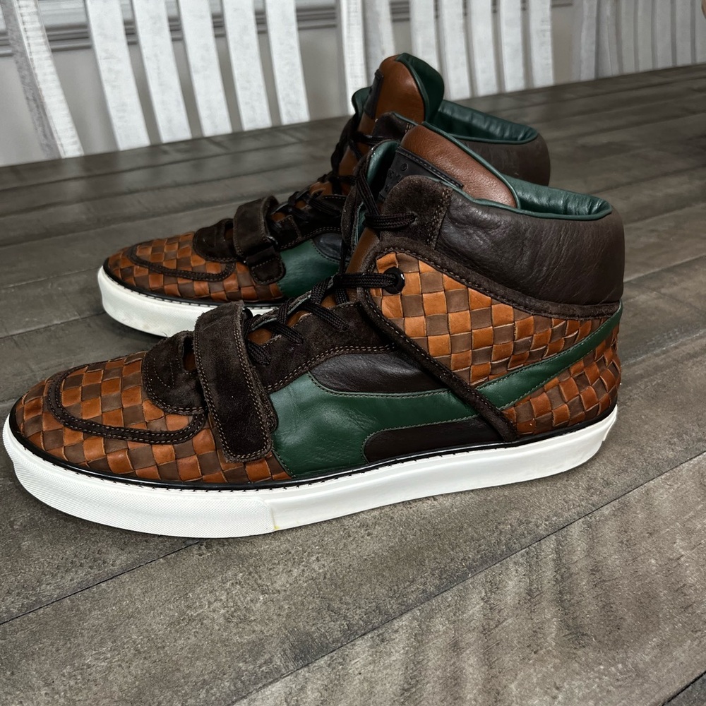 Louis Vuitton Damier Ebene Tower hightop Sz 12